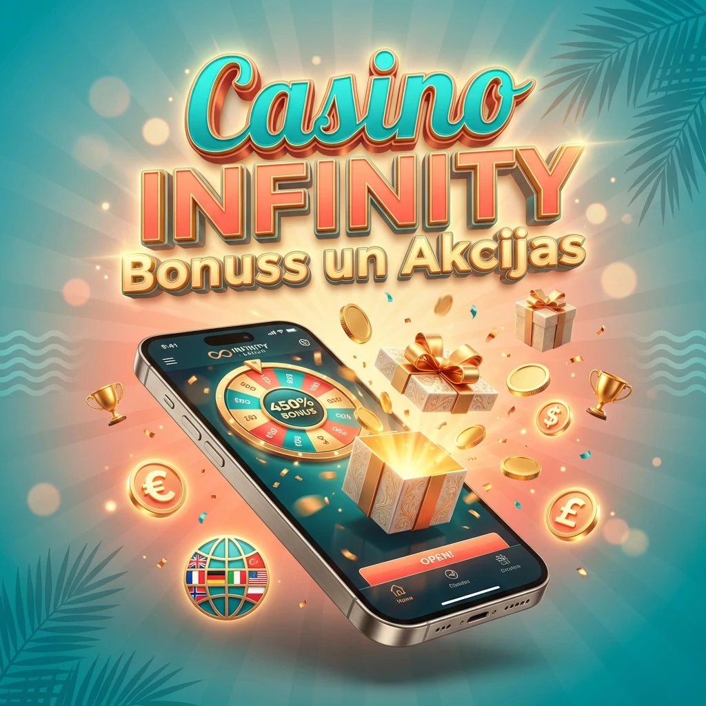 Casino Infinity Bonuss un Akcijas